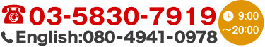 TEL:03-5830-7919